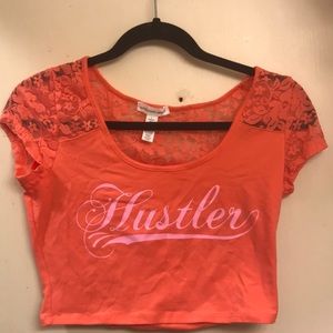 Hustler crop top